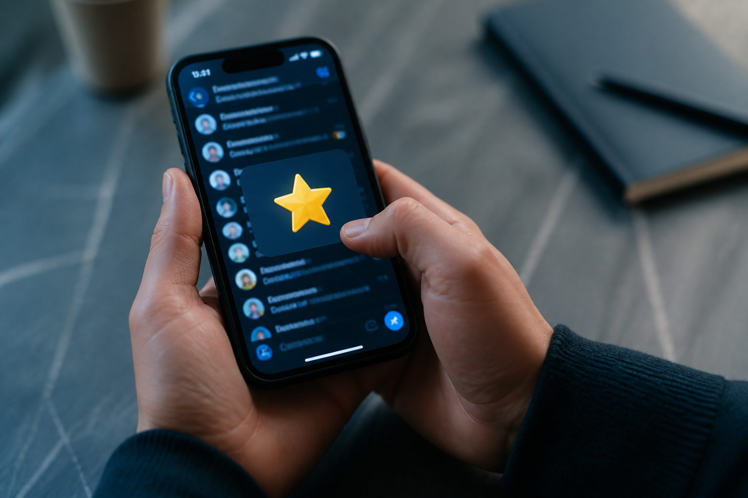 Editorial illustration for: What Does the Star Icon Mean on Telegram? Every Star Symbol Explained