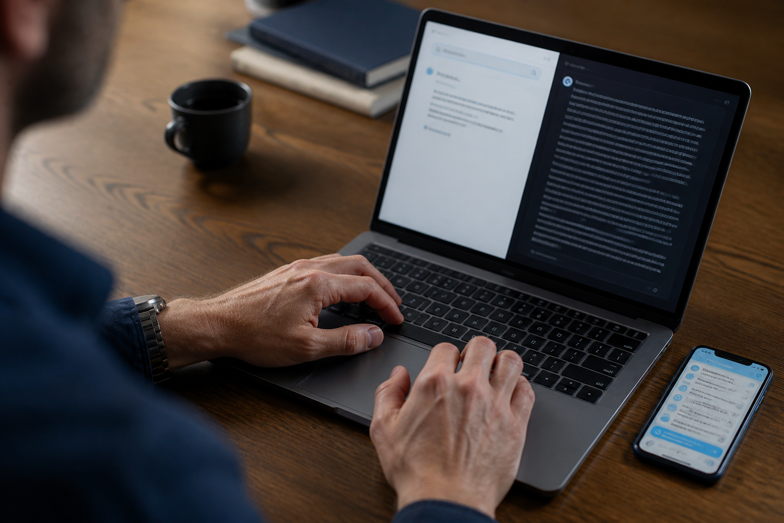 Editorial photograph illustrating: Is answer engine optimization the same as generative engine optimization?