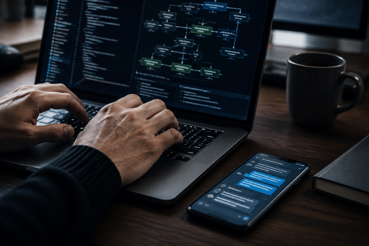 Editorial photograph illustrating: AI search engine optimization: the 2026 hub